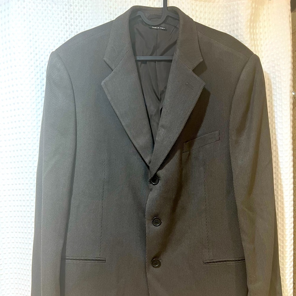 Suit jacket - worn by Jeopardy star Alex Trebek on air episode